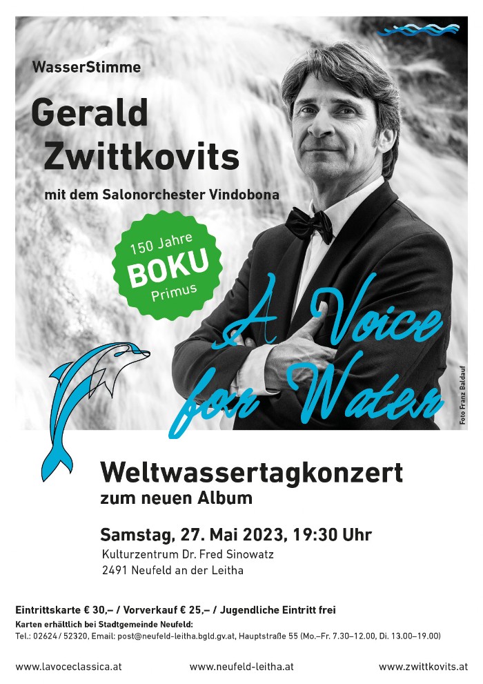 Weltwassertagkonzert zum neuen Album - Samstag, 27. Mai 2023 19:30 Uhr